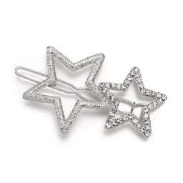 Fashion Star-shaped Hair Clips Beautiful Rhinestone Gold/Silver/Rose Gold Hair Clips Girl's Hair Accessories