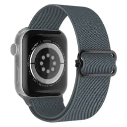 Bohemian Nylon Strap for Apple Watch ultra 2 49mm 41mm 45mm 38/40/44mm Elastic Shiny Bracelet iWatch Series 9/8/7 6 5 4 Se Band