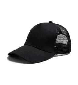 Mesh Cap Women Spring Summer Hats For Women Baseball Cap Cotton Solid Colored Wholesale Stock 6 Panel 5 Panel Breathable Cap