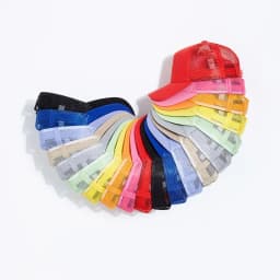Mesh Cap Women Spring Summer Hats For Women Baseball Cap Cotton Solid Colored Wholesale Stock 6 Panel 5 Panel Breathable Cap