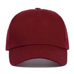 Mesh Cap Women Spring Summer Hats For Women Baseball Cap Cotton Solid Colored Wholesale Stock 6 Panel 5 Panel Breathable Cap
