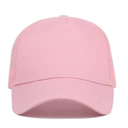 Mesh Cap Women Spring Summer Hats For Women Baseball Cap Cotton Solid Colored Wholesale Stock 6 Panel 5 Panel Breathable Cap