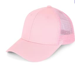 Mesh Cap Women Spring Summer Hats For Women Baseball Cap Cotton Solid Colored Wholesale Stock 6 Panel 5 Panel Breathable Cap