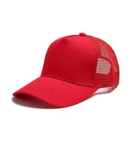 Mesh Cap Women Spring Summer Hats For Women Baseball Cap Cotton Solid Colored Wholesale Stock 6 Panel 5 Panel Breathable Cap