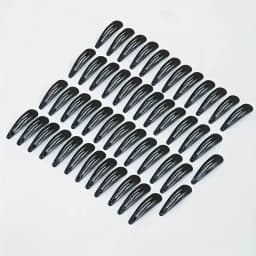 Black Hair Clips Adults Children Hair Accessories Tassel Clip Hair Tools Decorative Items 30pcs
