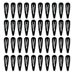 Black Hair Clips Adults Children Hair Accessories Tassel Clip Hair Tools Decorative Items 30pcs