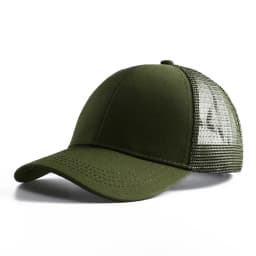 Premium Summer Camouflage Mesh Trucker Hat Snapback Cap Chapeau Femme Fashion Messy Hair Bun Ponytail Baseball Caps for Women