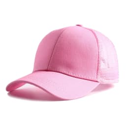 Premium Summer Camouflage Mesh Trucker Hat Snapback Cap Chapeau Femme Fashion Messy Hair Bun Ponytail Baseball Caps for Women