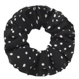 6pcs/lot Hair Scrunchies Simple Daily Scrunchy Elastic Band Women Holder Accessories Chiffon Headwead Dot For Ponytail Casual