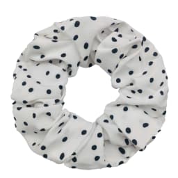 6pcs/lot Hair Scrunchies Simple Daily Scrunchy Elastic Band Women Holder Accessories Chiffon Headwead Dot For Ponytail Casual