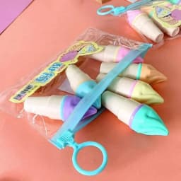 6Pcs Cute Ice Cream Highlighters Set Mini Marker Pens Kids Stationery Students Drawing Painting Tool Student School Supplies New