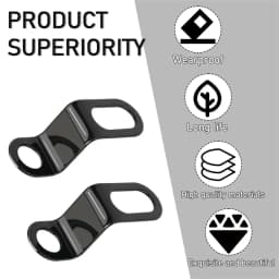 1/2Pair Motorcycle Lamp Brackets Turn Signal Light Lamp Mount Headlight Brackets Motorbike Fork Indicator Mount Lamps Holder