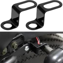 1/2Pair Motorcycle Lamp Brackets Turn Signal Light Lamp Mount Headlight Brackets Motorbike Fork Indicator Mount Lamps Holder