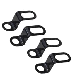 1/2Pair Motorcycle Lamp Brackets Turn Signal Light Lamp Mount Headlight Brackets Motorbike Fork Indicator Mount Lamps Holder