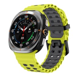 Ocean Silicone Band for Samsung Galaxy Watch Ultra 2 47mm Original Breathable Wristband Correa for Galaxy Watch Ultra 47mm Strap