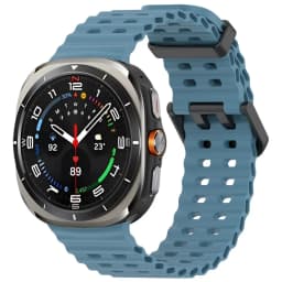 Ocean Silicone Band for Samsung Galaxy Watch Ultra 2 47mm Original Breathable Wristband Correa for Galaxy Watch Ultra 47mm Strap