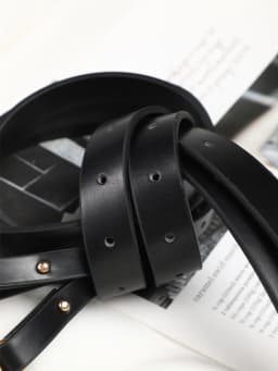 Belt, women's cool Instagram style, European and American fashion, versatile horseshoe buckle decoration, suit with dress, shirt