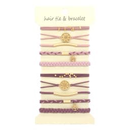 10pcs/set Fashion Bohemia Hair Rubber Bands For Women Elastic Boho Bracelet Hair Tie Girls Ponytail Holder Scrunchies For Hair