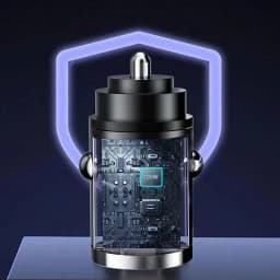 100W PD USB Car Charger Lighter Fast Charging for iPhone QC3.0 USB Type C Car Phone Charger Adapter for Xiaomi Samsung Huawei