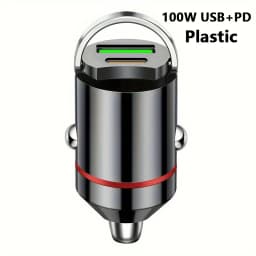 100W PD USB Car Charger Lighter Fast Charging for iPhone QC3.0 USB Type C Car Phone Charger Adapter for Xiaomi Samsung Huawei