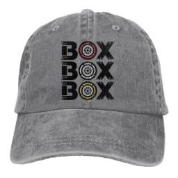 Box Box Box F1 Tyre Compound V2 Baseball Cap Men Formula 1 F1 Caps colors Women Summer Snapback Caps