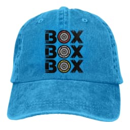 Box Box Box F1 Tyre Compound V2 Baseball Cap Men Formula 1 F1 Caps colors Women Summer Snapback Caps