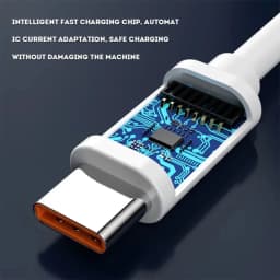 NNBILI Mini USB Cable 1M 2M 3M 8M 10M 12M C-type 6A Fast Charging Device Camera PS5 VR Universal Charging Cable