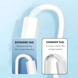 NNBILI Mini USB Cable 1M 2M 3M 8M 10M 12M C-type 6A Fast Charging Device Camera PS5 VR Universal Charging Cable