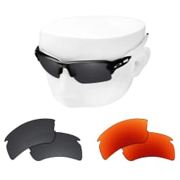 OOWLIT Polarized Replacement Lenses for-Oakley Flak 2.0 XL OO9188 Sunglasses - Multi Color