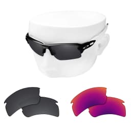 OOWLIT Polarized Replacement Lenses for-Oakley Flak 2.0 XL OO9188 Sunglasses - Multi Color