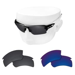 OOWLIT Polarized Replacement Lenses for-Oakley Flak 2.0 XL OO9188 Sunglasses - Multi Color