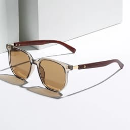 Classic Big Woodgrain Sunglasses Men women Retro Oversize Square Sun Glasses Male Female Fashion Summer Vacation Driving Shades