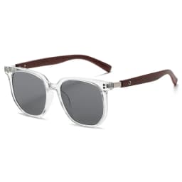 Classic Big Woodgrain Sunglasses Men women Retro Oversize Square Sun Glasses Male Female Fashion Summer Vacation Driving Shades