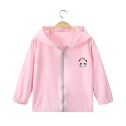 Summer Boys and Girls UV Sun Protection Clothing Thin Hooded Jacket for Kids Breathable Air Conditioner Shirt Clothes 2-10 Years