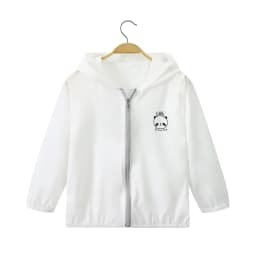 Summer Boys and Girls UV Sun Protection Clothing Thin Hooded Jacket for Kids Breathable Air Conditioner Shirt Clothes 2-10 Years