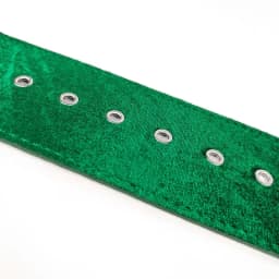 2024 New Design Luxury Autumn And Winter Suede Belt Women Green Waist Seal Decorative Dress Simple Coat Wide All Match Korean