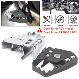 For BMW R1200GS R1250GS R1150GS F650 F800 F700 GS Motorcycle Rear Foot Brake Pedal Lever Enlarge Extension Footrest Pad Extender