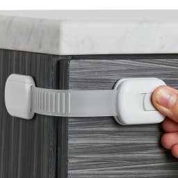 Child Lock Children Protection Baby Safety Lock for Cabinets and Drawers Toilet Fridge & More Adjustable length