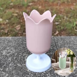 Cute Pencil Head Shape Pen Holder Pencil Storage Box Student Desktop Office Household Multifunctional Makeup Brush Organizer Box