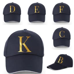 2024 Women Summer Adjustable Sunscreen Visors Hats Men Street Hip Hop Cap Letter Print Baseball Caps Pure Cotton Back Buckle Hat