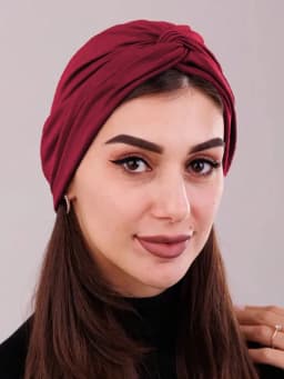 Forehead Cross Women Hijab Caps Elastic Fabric Muslim Instant Turban Bonnet Ready To Wear HIjabs Chemotherapy Cap