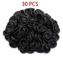 100Pack Disposable Finger Cover Rubber Gloves Non-slip Anti-static Latex Finger Cot Fingertip Protector Thumb Sleeve Glove