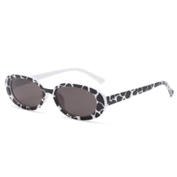 Small Oval Sunglasses Women Vintage Brand Designer Retro Black Sun Glasses Classic Shades Female Oculos De Sol Feminino UV400