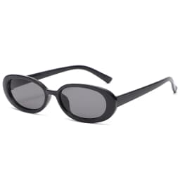 Small Oval Sunglasses Women Vintage Brand Designer Retro Black Sun Glasses Classic Shades Female Oculos De Sol Feminino UV400