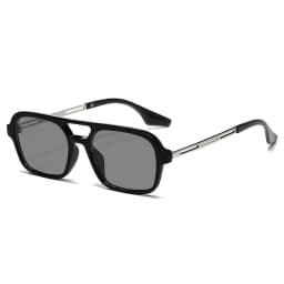 Double Bridge Square Frame Sunglasses Fashion New Retro Cat Eye Sun Glasses Brand Design UV400 Shades Eyewear Women Female