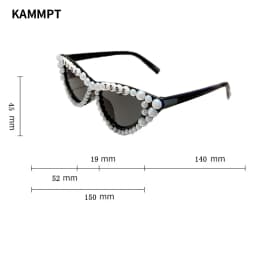 KAMMPT Bride to Be Letters Decor Shades Candy Color Bridal Shower Gift Glasses Wedding Party Present Props Frame for Women