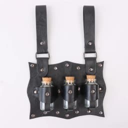 UYEE Medieval Belt Steam Leather Belt Glass Magic Bottle Cover Halloween Cosplay Role-playing Personalized Costume Props