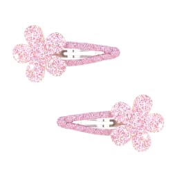 2Pcs/Set Sweet BB Glitter Hairpins for Baby Girls Rabbit Flower Hair Clips Barrettes Headwear Fashion Kids Hair Accessories