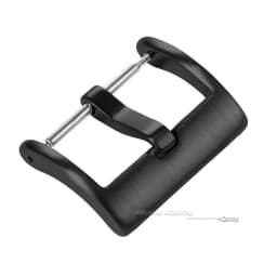 16 18 20 22mm Watch Band Metal Buckle Strap Solid Square Button Stainless Steel Matte Polished Clasp Silver Black Watch Buckles