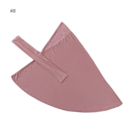 Soft Elastic Ready Jersey Cotton Hijab Undercap For Muslim Woman Bonnet Solid Color Instant Inner Caps Ladies Headband Free Size